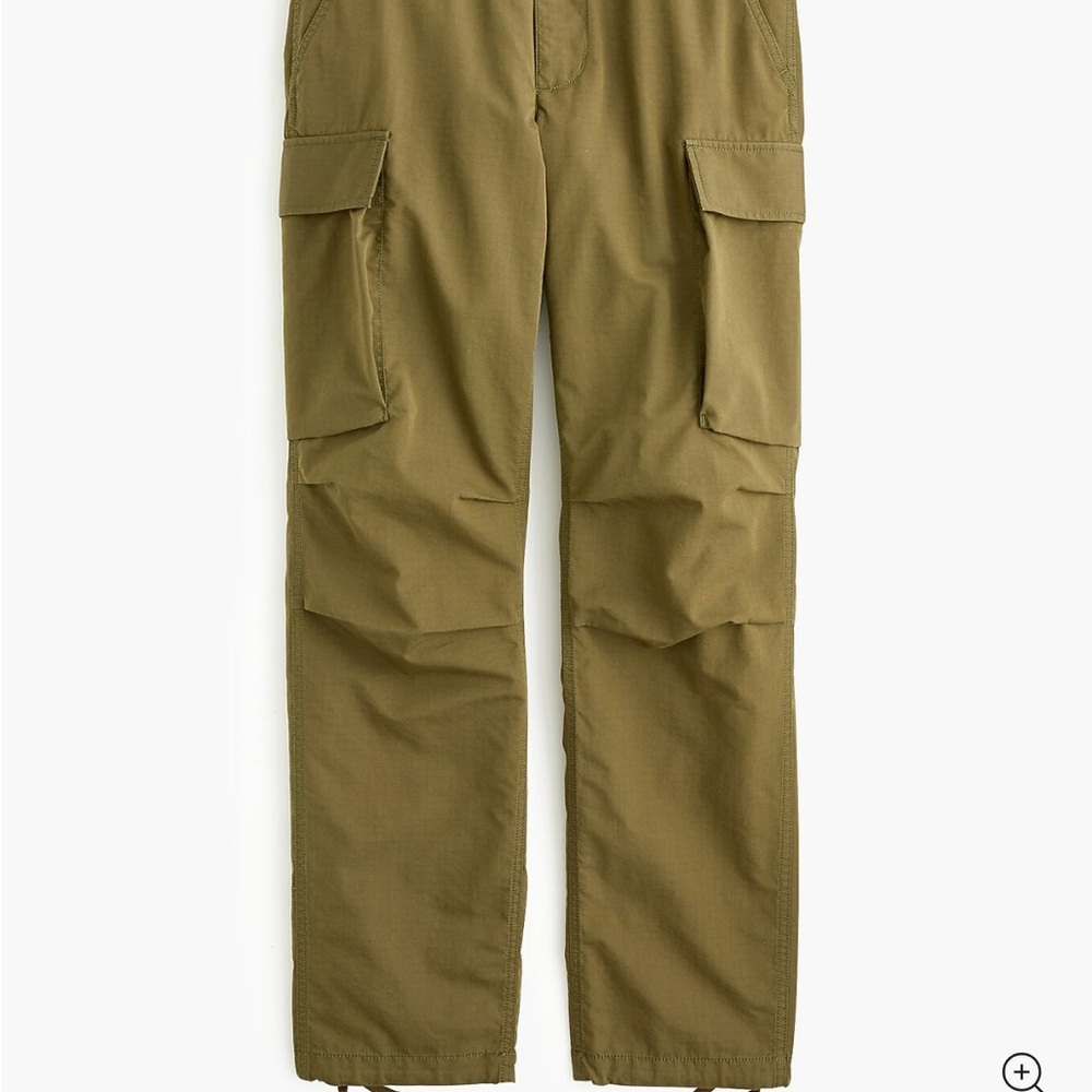 Jcrew x Wallace & Barnes : Men's Olive Cargo Pants with Utility Pockets (32wx34L